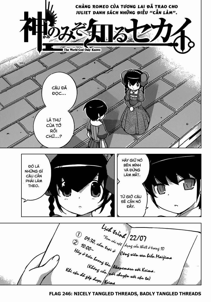 The World God Only Knows - Kami nomi zo Shiru Sekai: Chapter 246