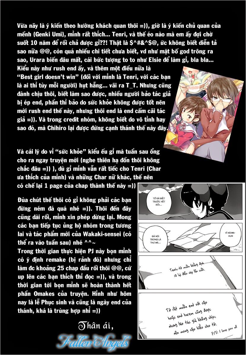 The World God Only Knows - Kami nomi zo Shiru Sekai: Chapter 268: - END