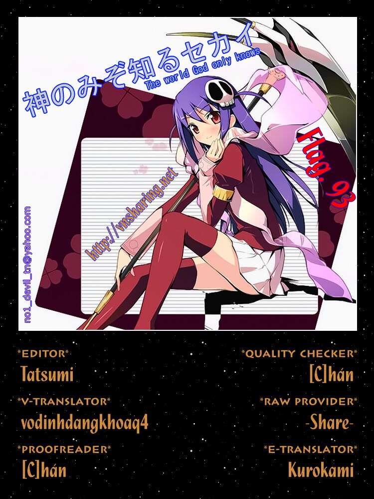 The World God Only Knows - Kami nomi zo Shiru Sekai: Chapter 93