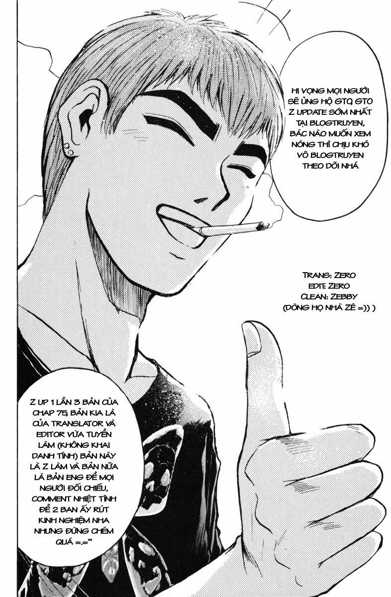 GTO - Great Teacher Onizuka: Chapter 75