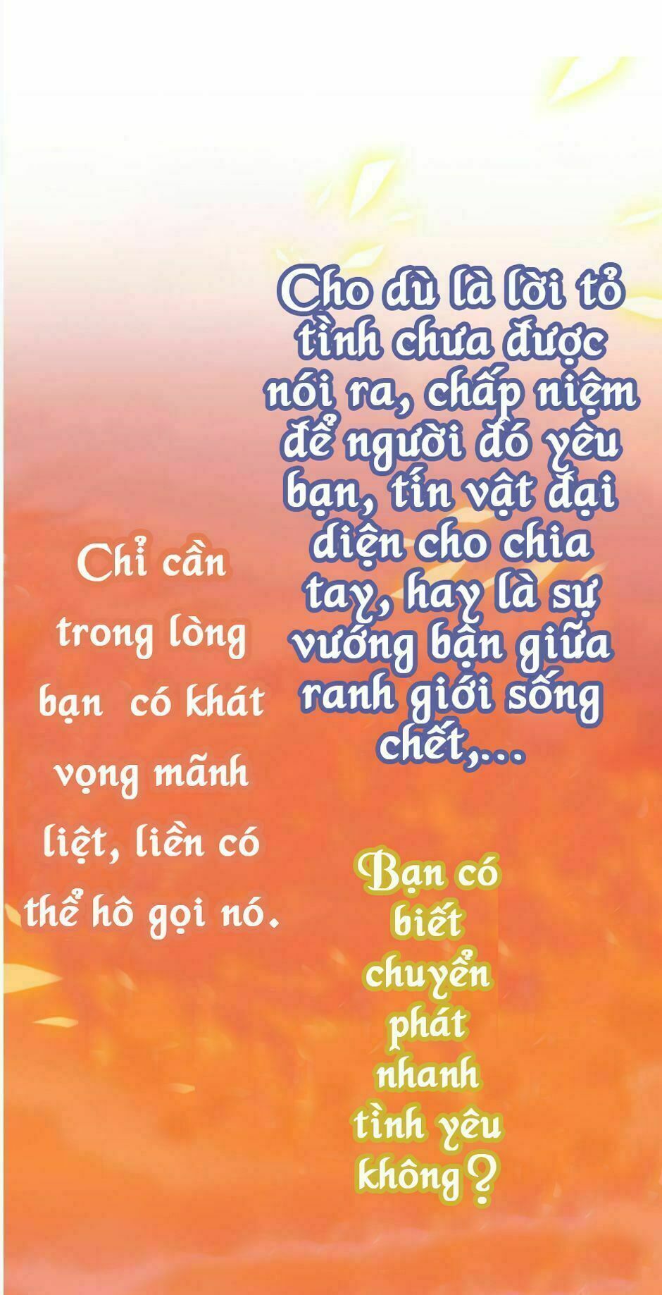 Chuyển Phát Nhanh Tình yêu: Chapter 1