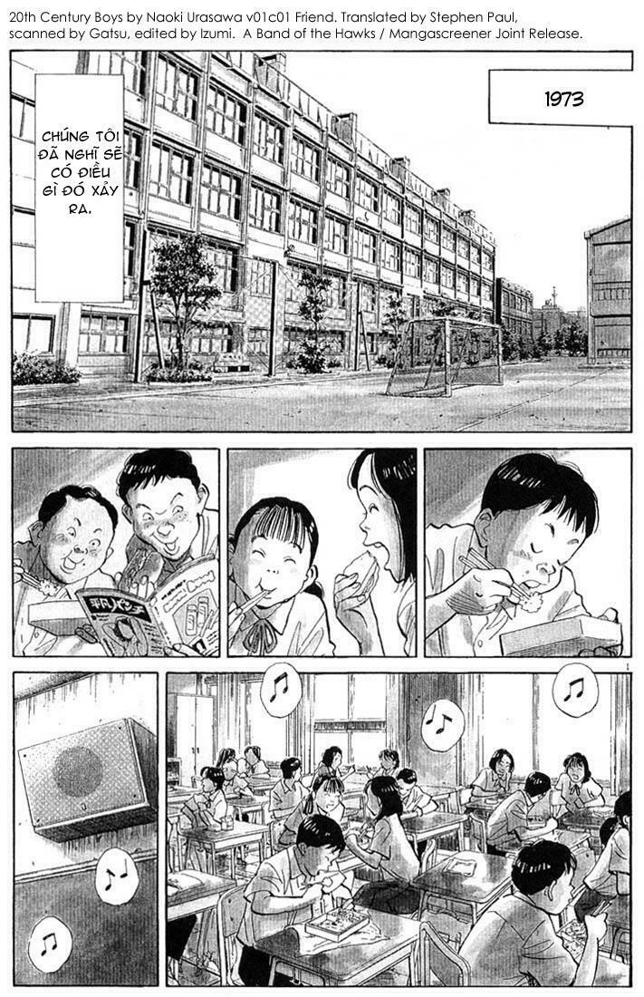 Những Chàng Trai Thế Kỉ 20: Chapter 1