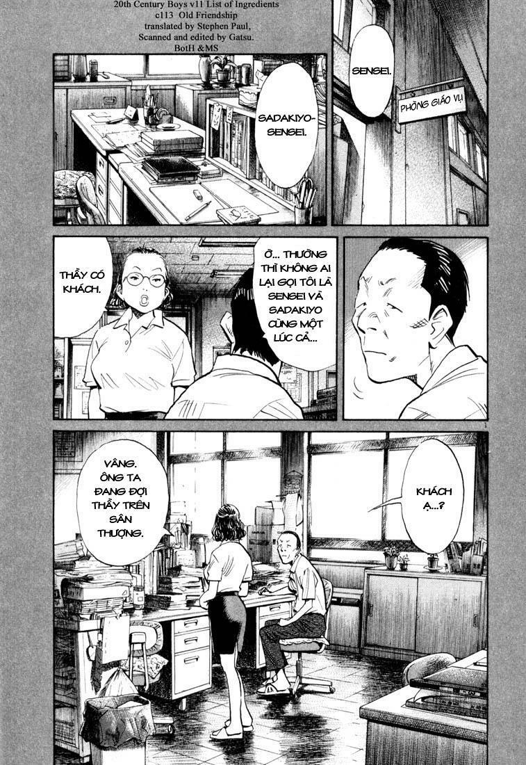 Những Chàng Trai Thế Kỉ 20: Chapter 113
