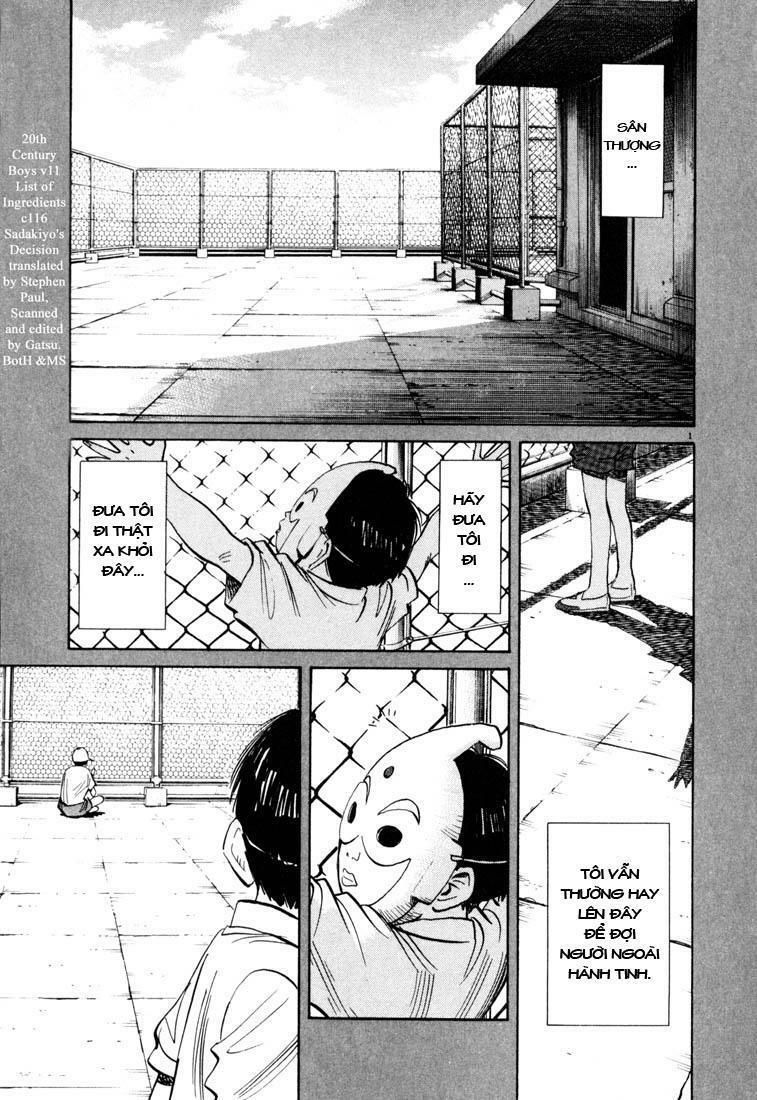 Những Chàng Trai Thế Kỉ 20: Chapter 116