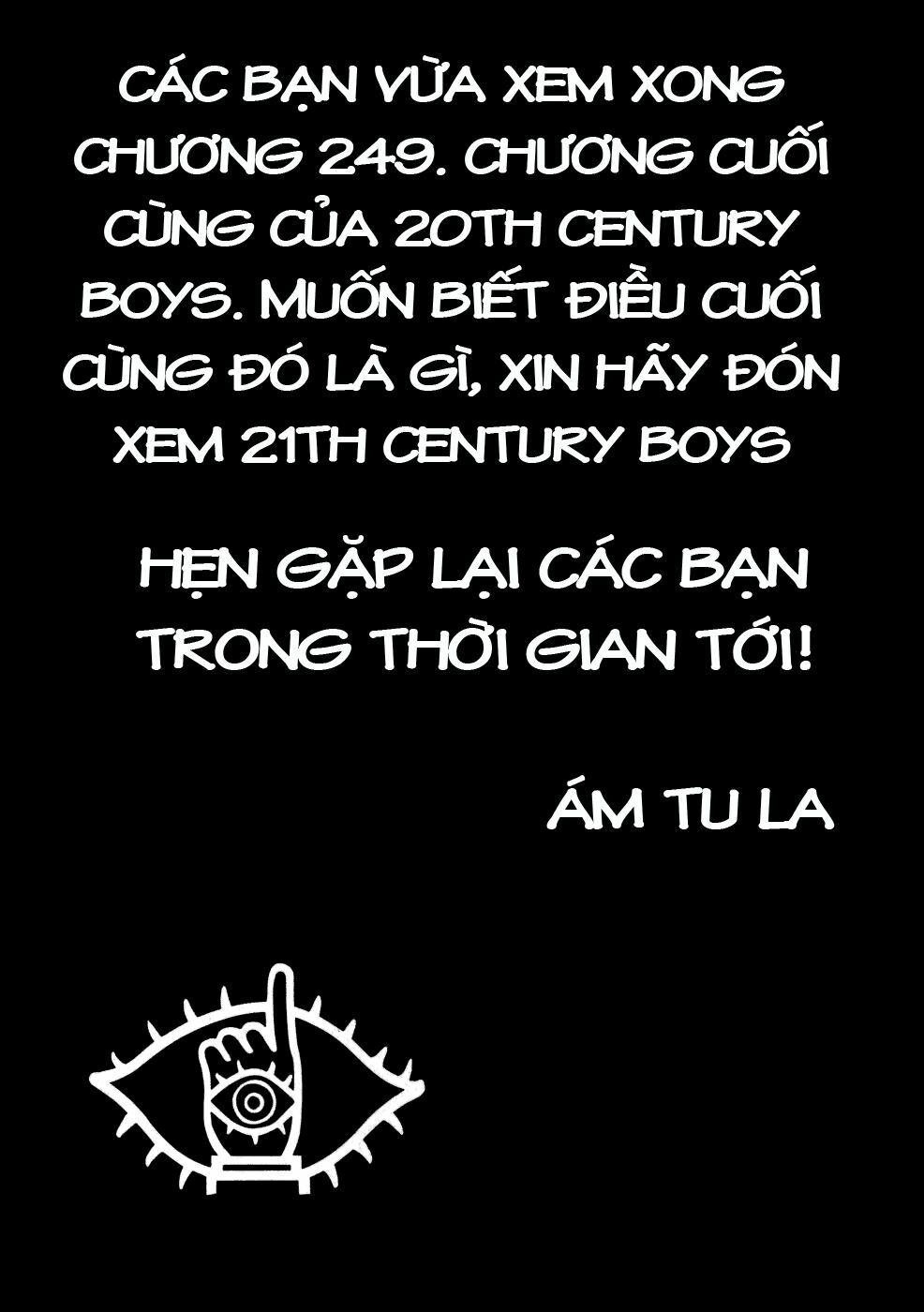 Những Chàng Trai Thế Kỉ 20: Chapter 249