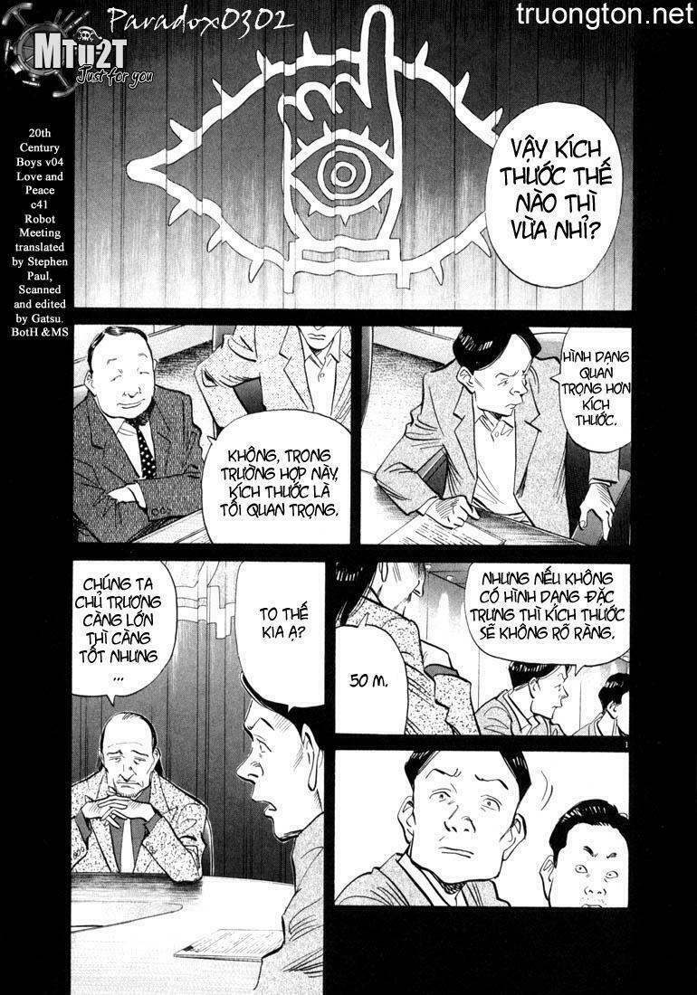 Những Chàng Trai Thế Kỉ 20: Chapter 41