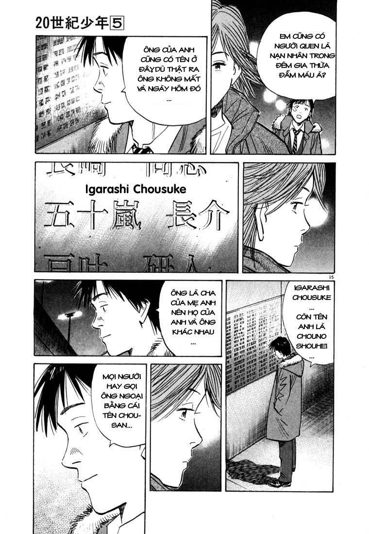 Những Chàng Trai Thế Kỉ 20: Chapter 53