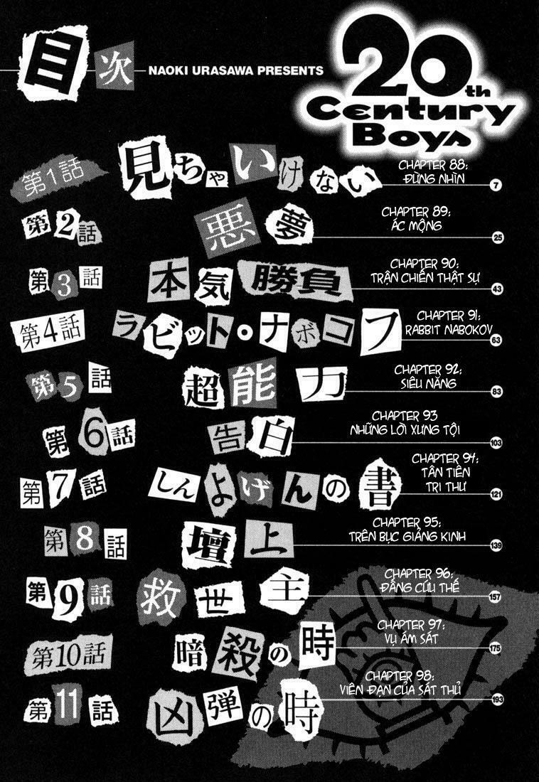 Những Chàng Trai Thế Kỉ 20: Chapter 88
