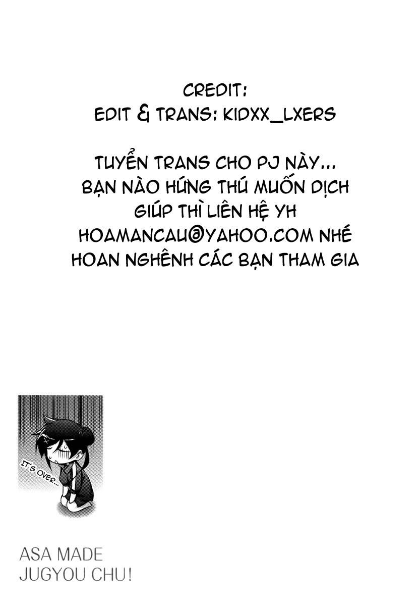 Asa made Jugyou Chu!: Chapter 3
