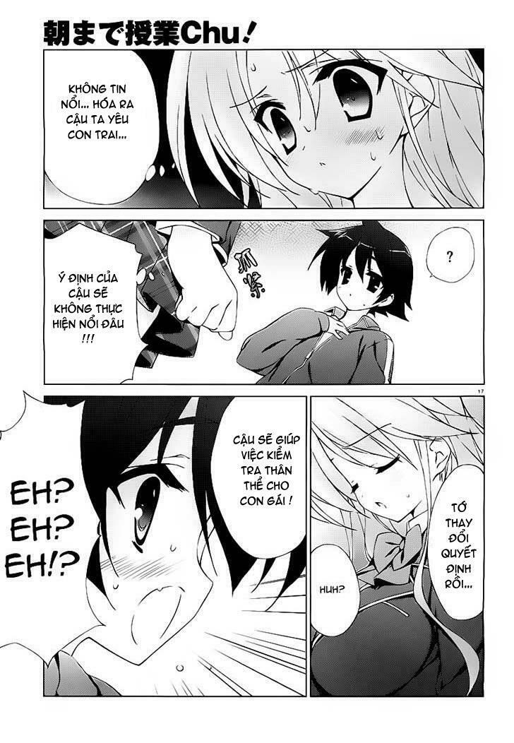 Asa made Jugyou Chu!: Chapter 9