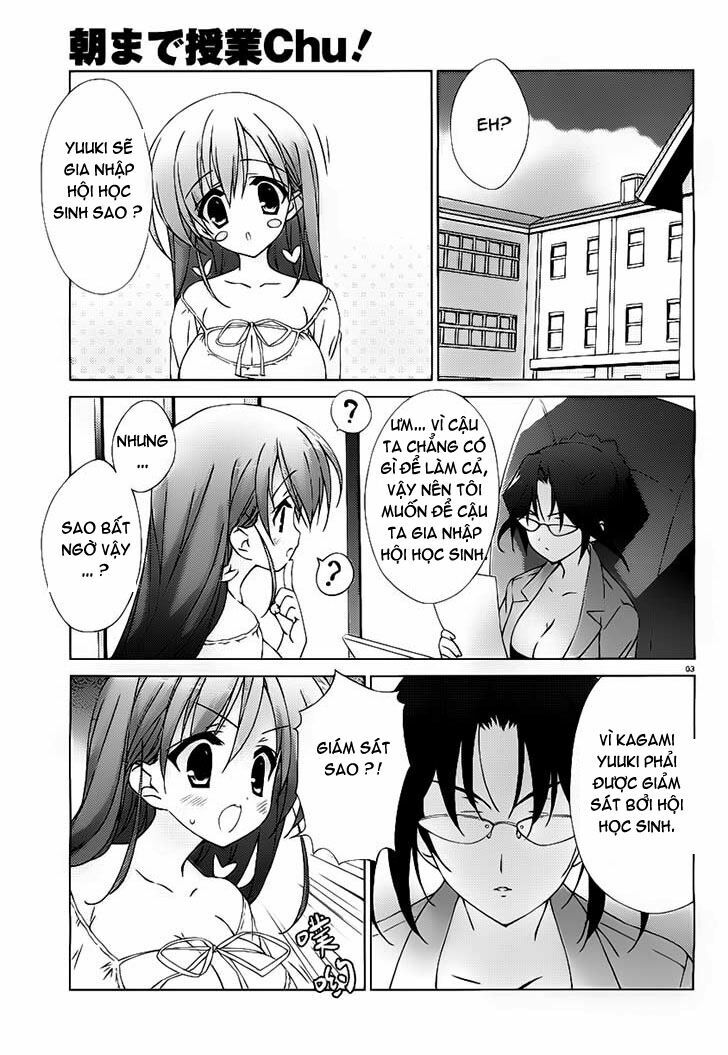 Asa made Jugyou Chu!: Chapter 9