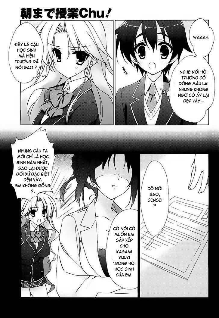 Asa made Jugyou Chu!: Chapter 9