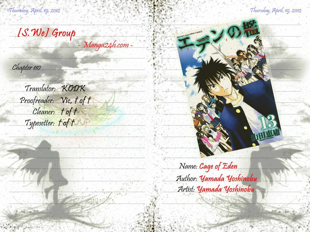 Cage of Eden: Chapter 110