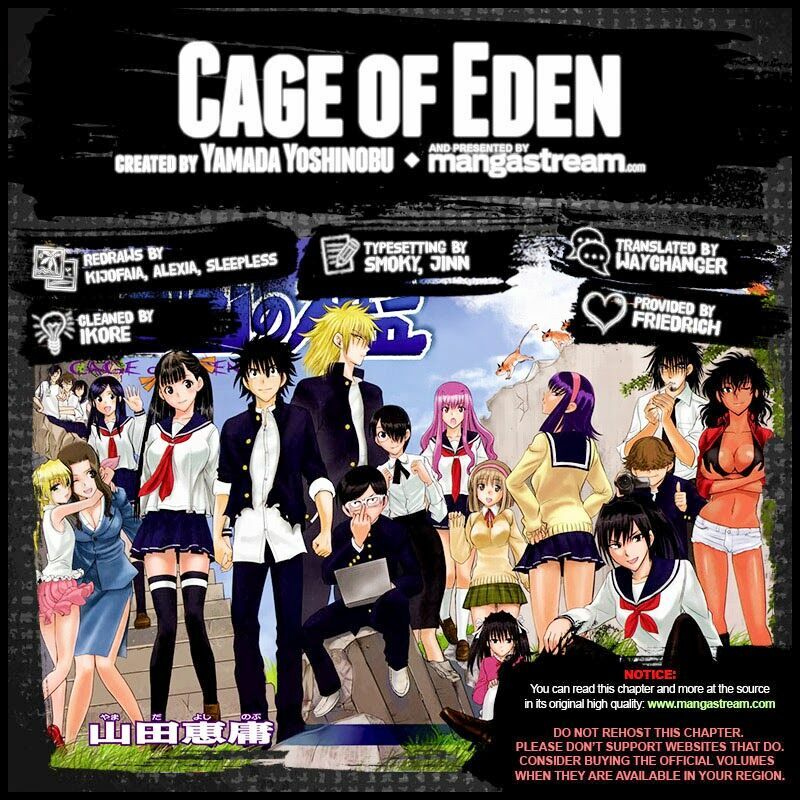 Cage of Eden: Chapter 185: End