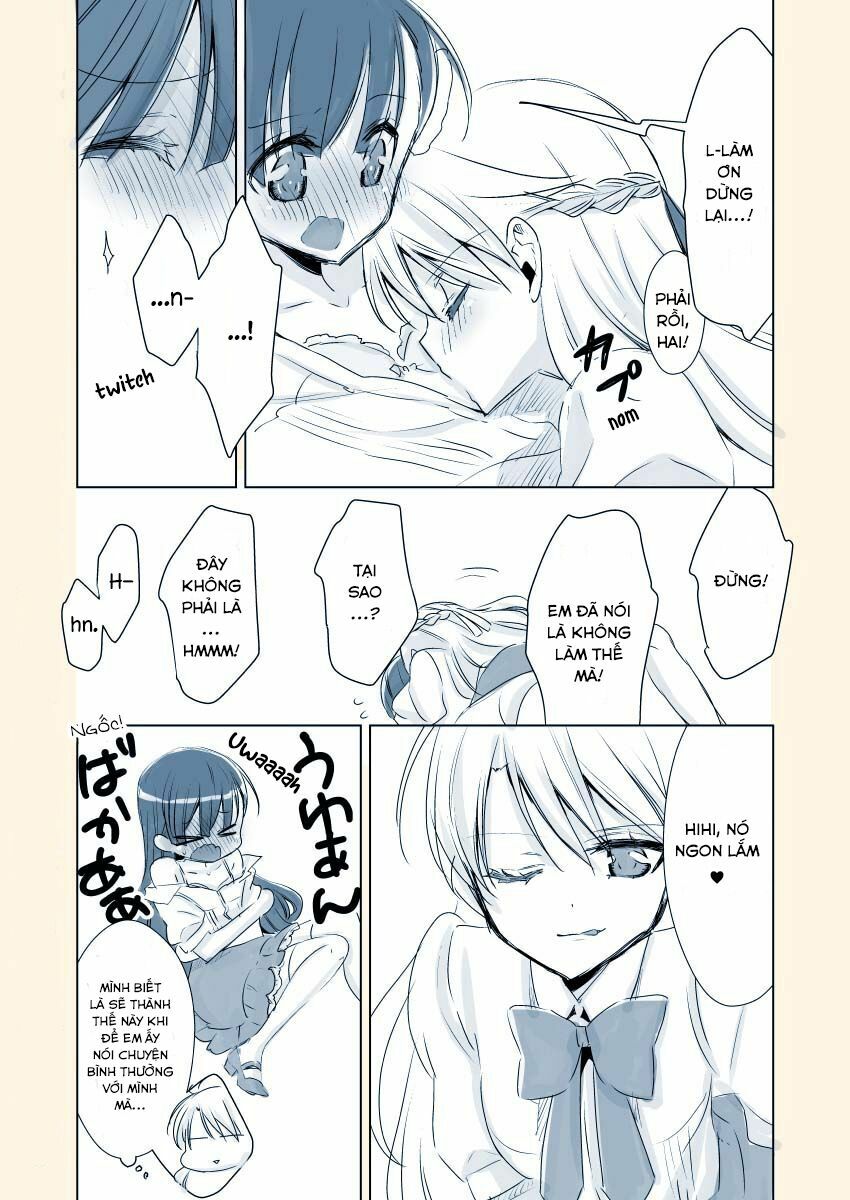 Kyuuketsuki-chan to Kouhai-chan: Chapter 11.6