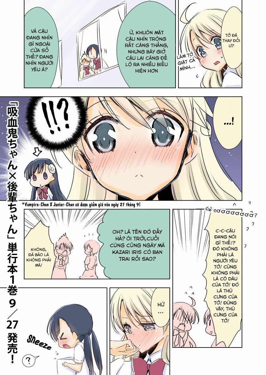 Kyuuketsuki-chan to Kouhai-chan: Chapter 11.6