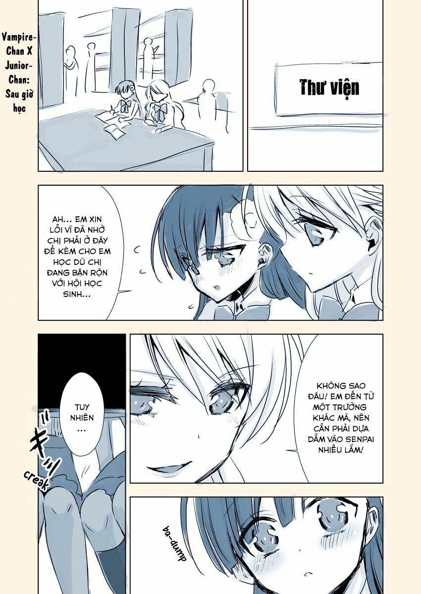 Kyuuketsuki-chan to Kouhai-chan: Chapter 11.6