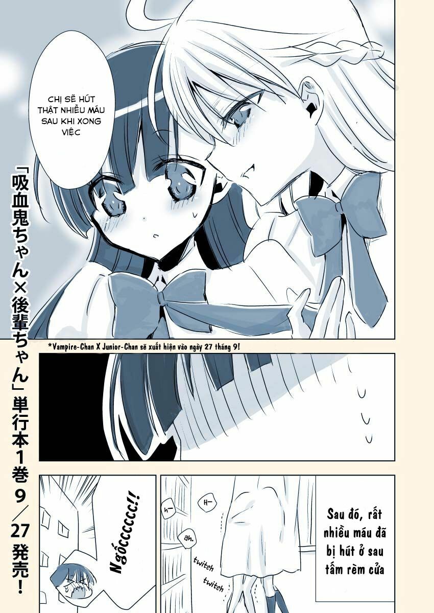 Kyuuketsuki-chan to Kouhai-chan: Chapter 11.6