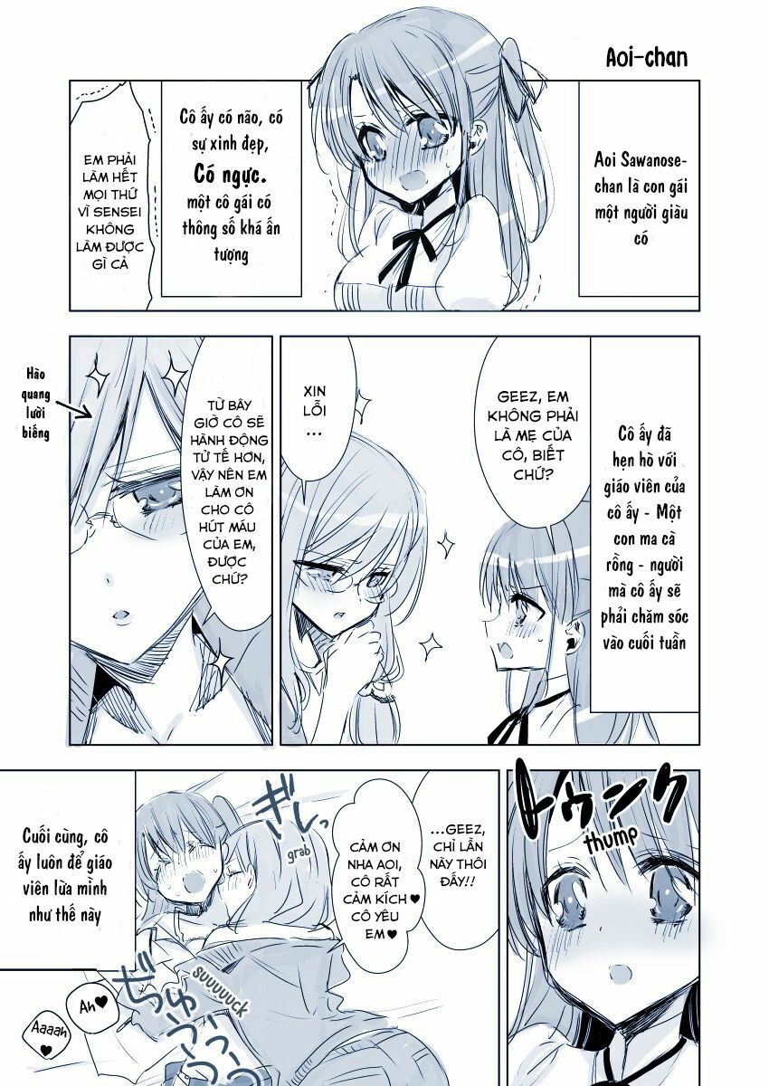 Kyuuketsuki-chan to Kouhai-chan: Chapter 11.6