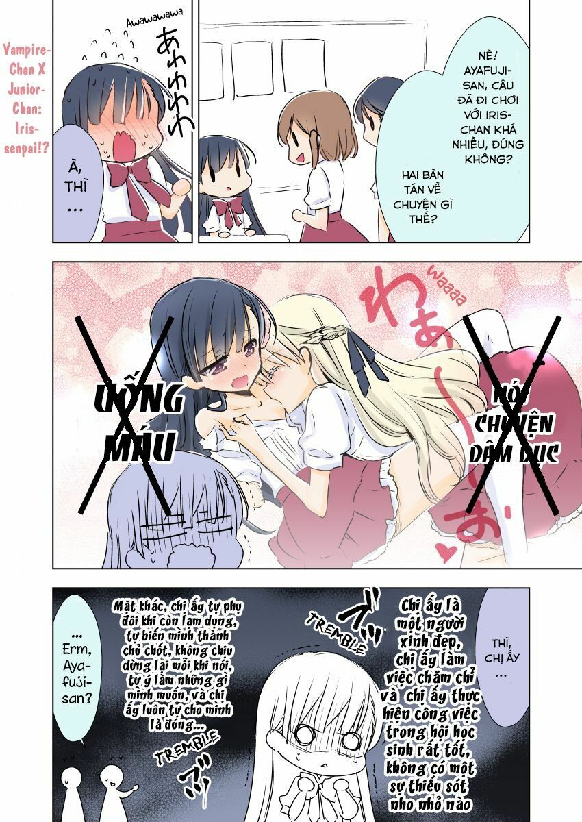Kyuuketsuki-chan to Kouhai-chan: Chapter 11.6