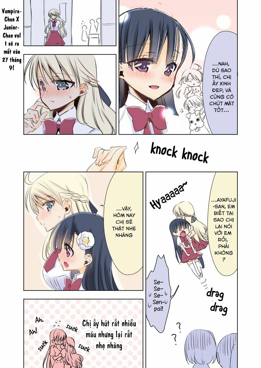 Kyuuketsuki-chan to Kouhai-chan: Chapter 11.6