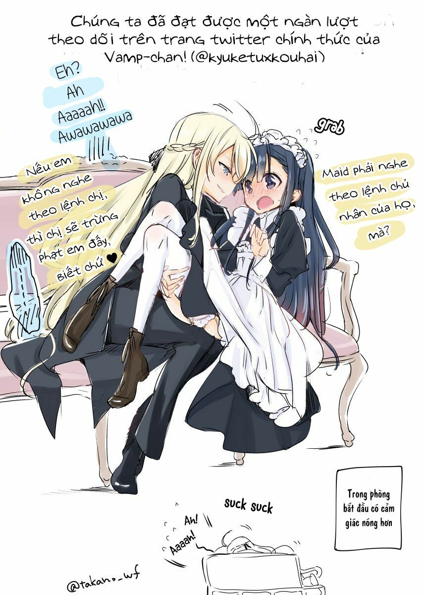 Kyuuketsuki-chan to Kouhai-chan: Chapter 11.6