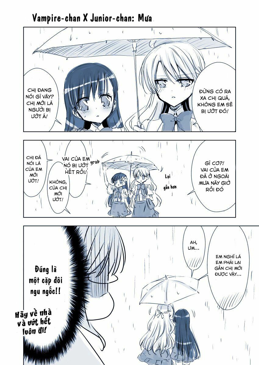 Kyuuketsuki-chan to Kouhai-chan: Chapter 11.6