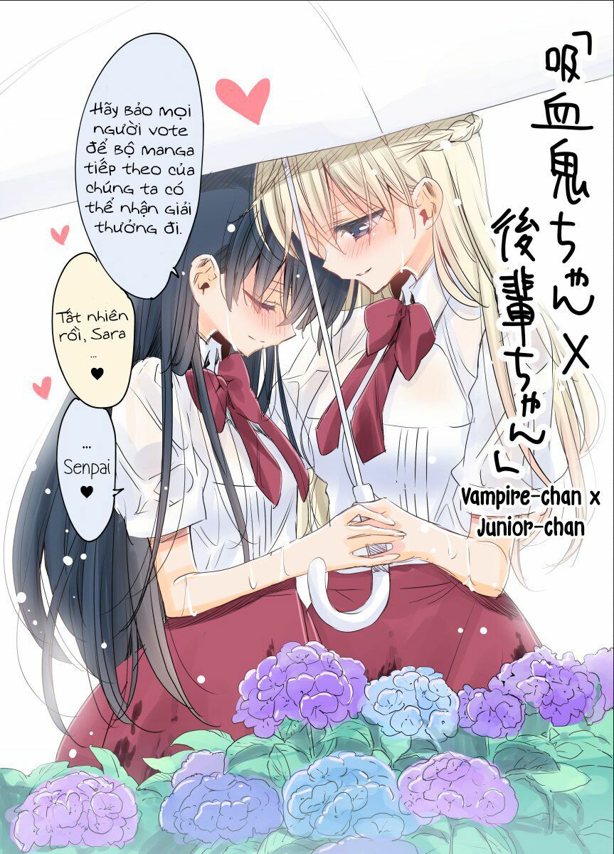 Kyuuketsuki-chan to Kouhai-chan: Chapter 11.6