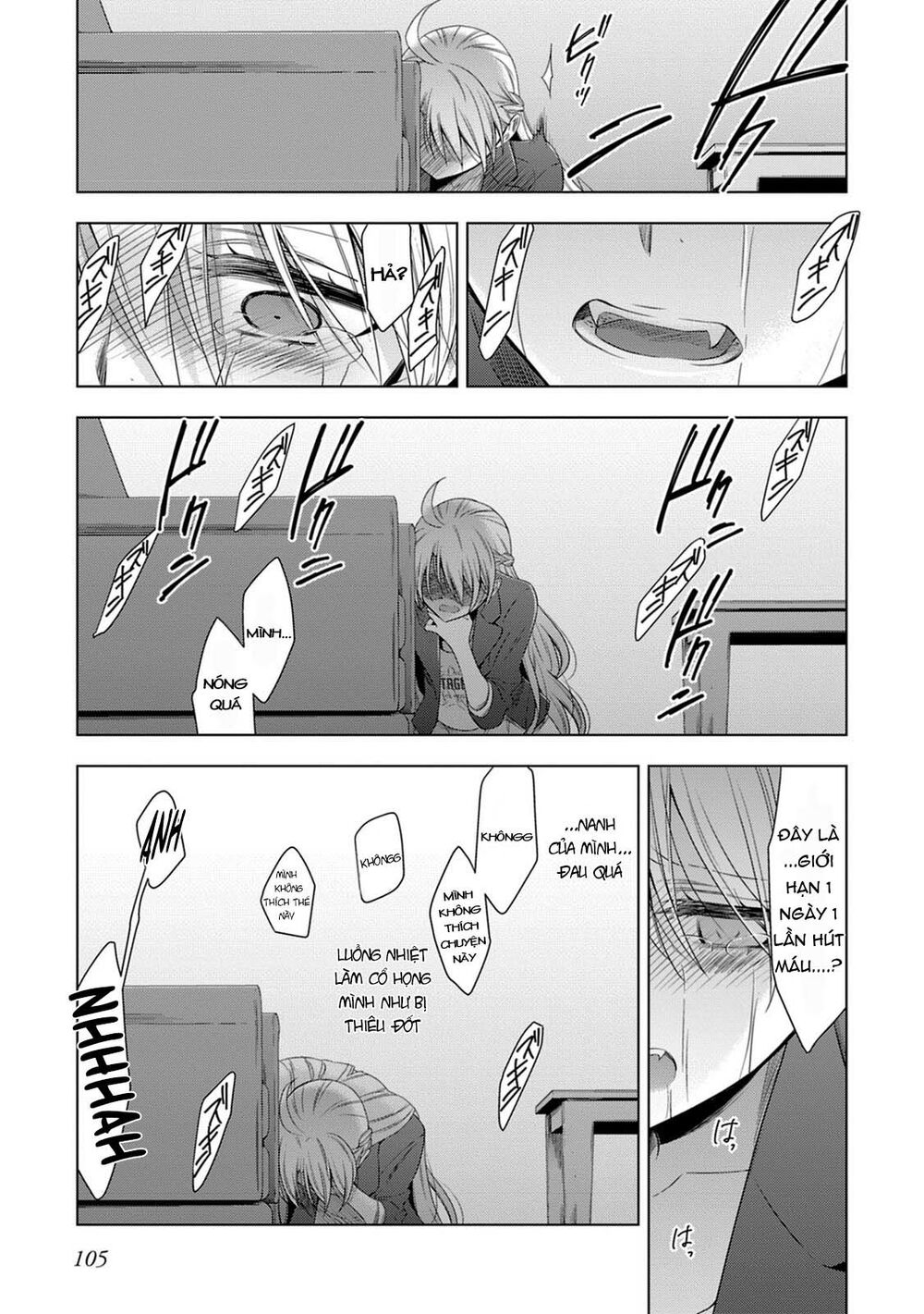 Kyuuketsuki-chan to Kouhai-chan: Chapter 15