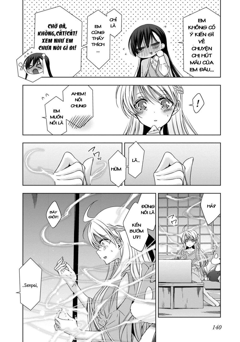 Kyuuketsuki-chan to Kouhai-chan: Chapter 22: Ending!