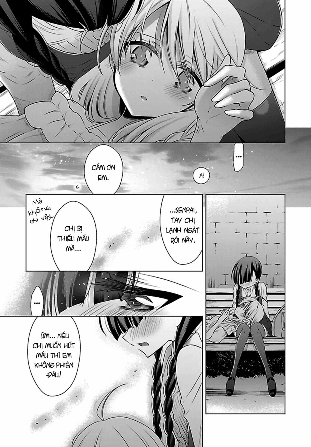 Kyuuketsuki-chan to Kouhai-chan: Chapter 3