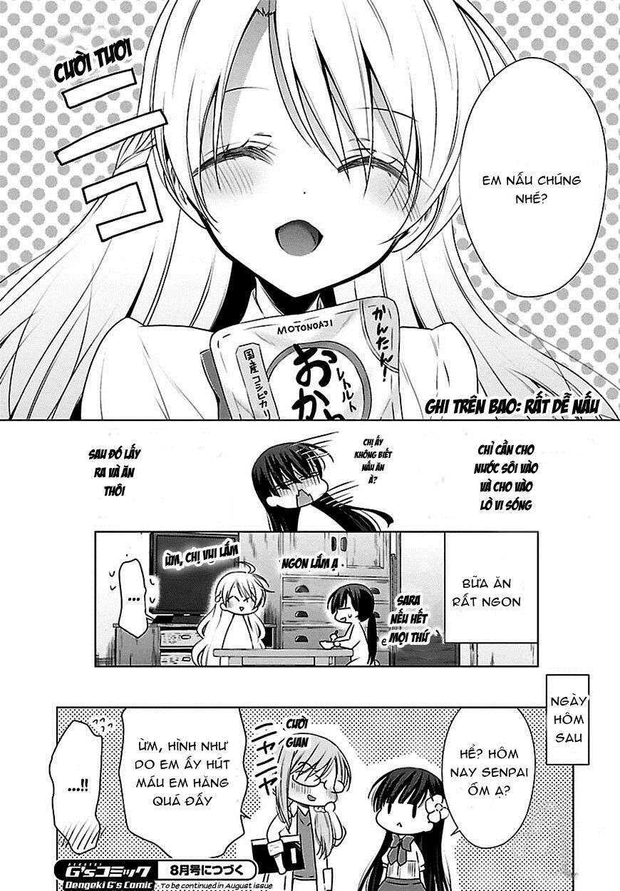 Kyuuketsuki-chan to Kouhai-chan: Chapter 4
