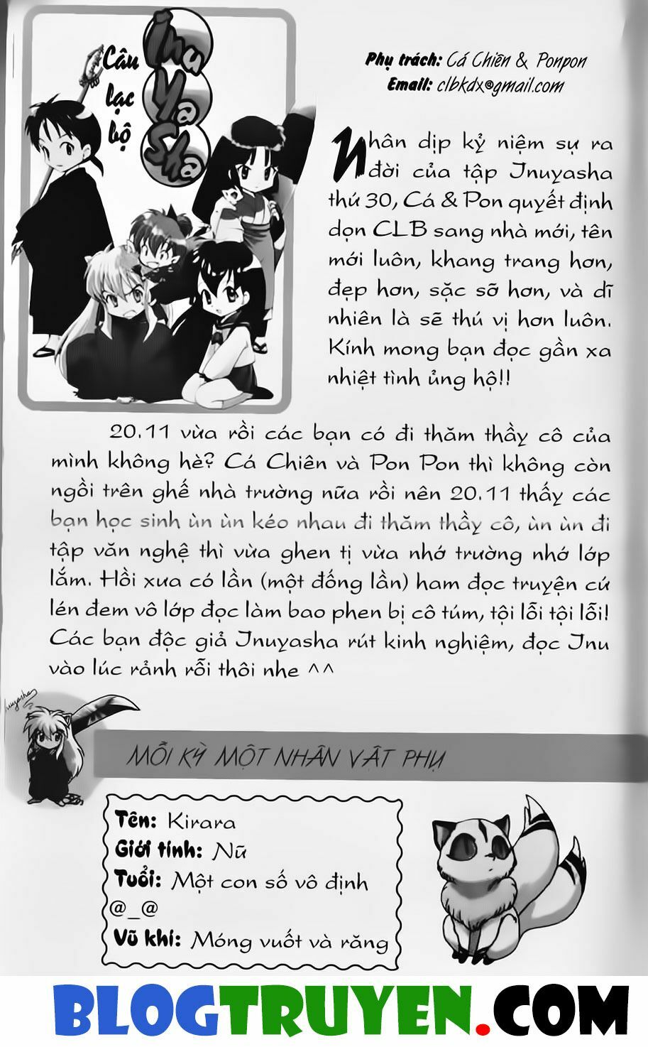 Khuyển Dạ Xoa Bản đẹp: Chapter 31