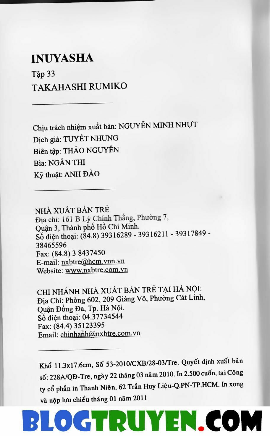 Khuyển Dạ Xoa Bản đẹp: Chapter 34