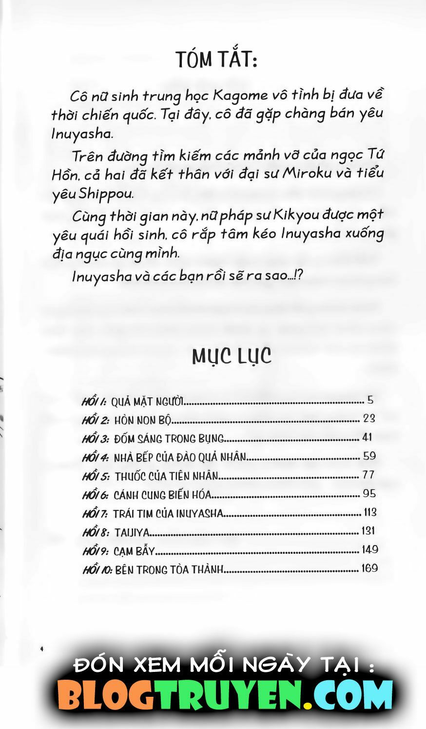 Khuyển Dạ Xoa Bản đẹp: Chapter 9.1