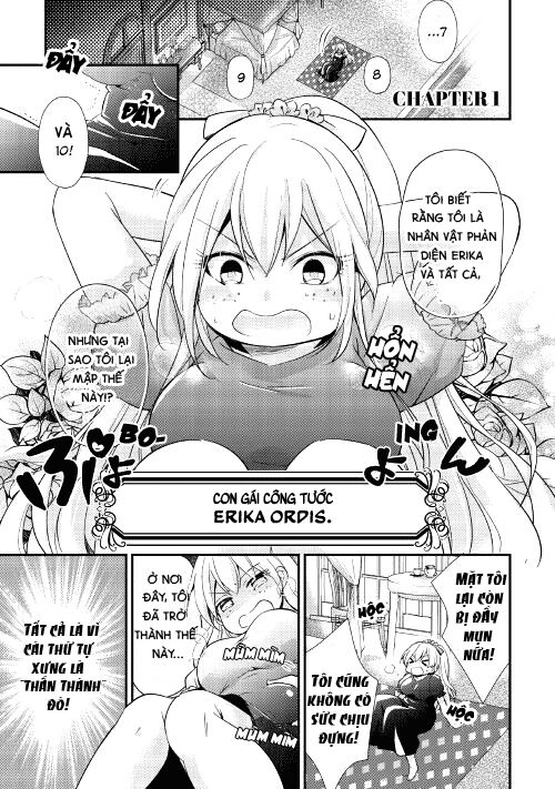 I Became a Villain Daughter: Chapter 1