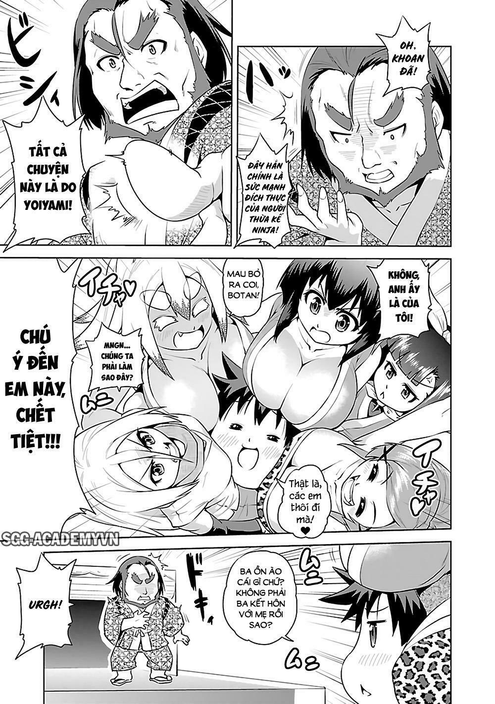 Ninkoi - Karenbo Hichou: Chapter 15: Số đo bí mật chống lại các Kunoichi?