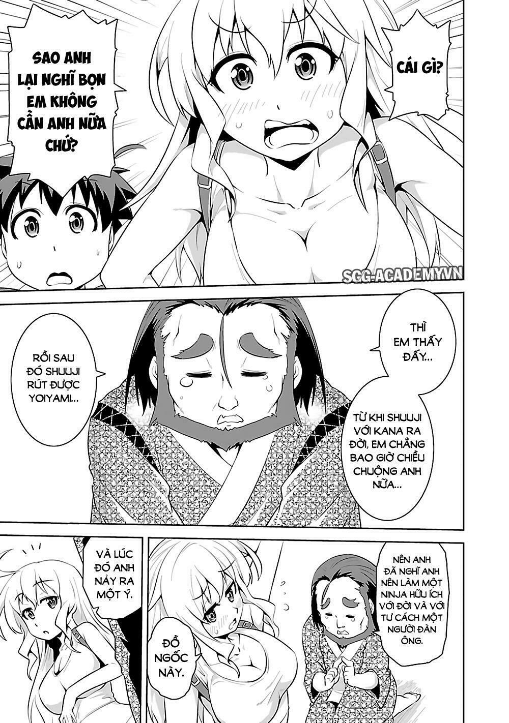 Ninkoi - Karenbo Hichou: Chapter 15: Số đo bí mật chống lại các Kunoichi?