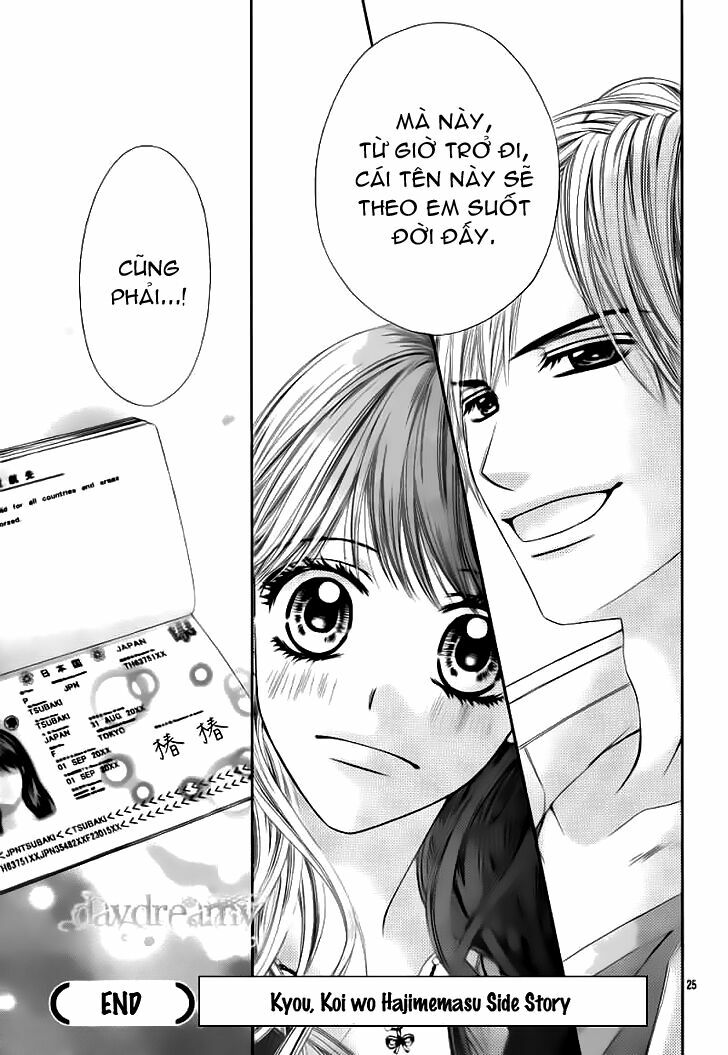 Kyou, Koi wo Hajimemasu - Mộng mơ đầu đời: Chapter 99.5