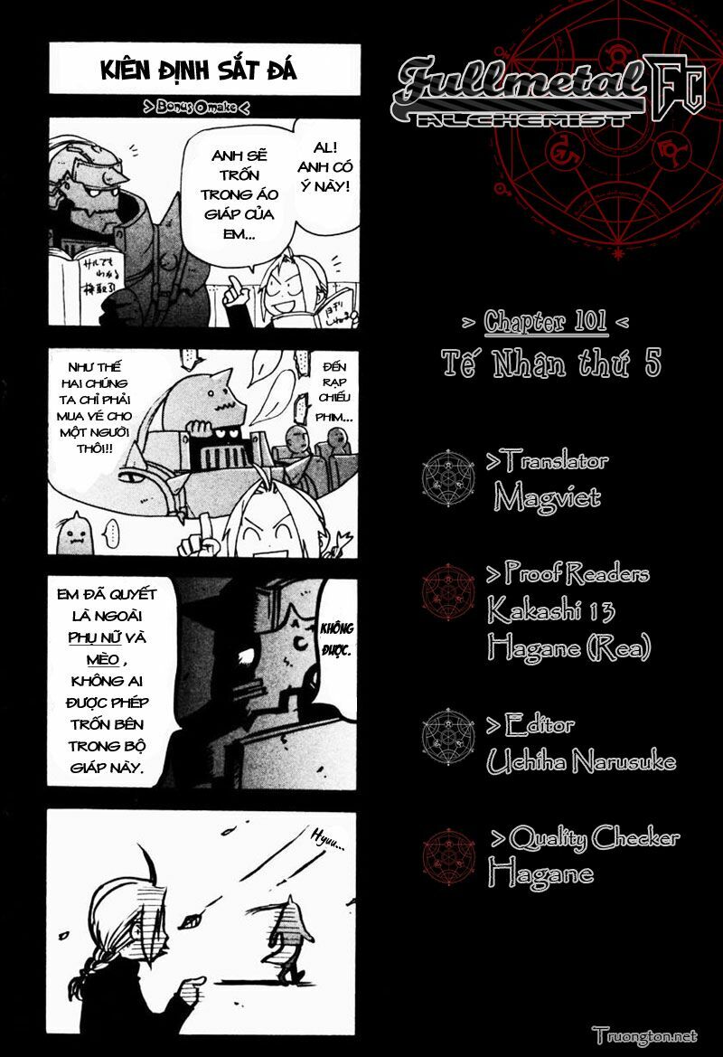 Giả Kim Thuật: Chapter 101: - Tế nhân thứ năm ...