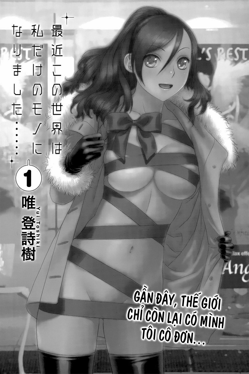 Saikin Kono Sekai wa Watashi dake no Mono ni Narimashita......: Chapter 1