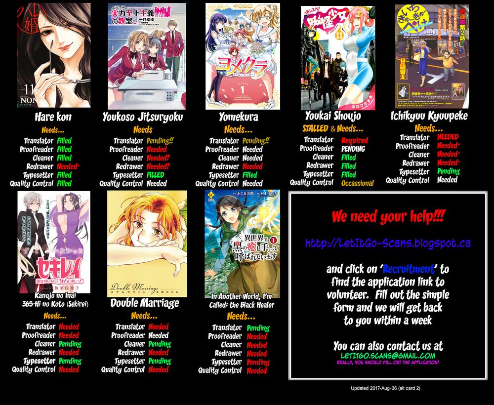Saikin Kono Sekai wa Watashi dake no Mono ni Narimashita......: Chapter 39
