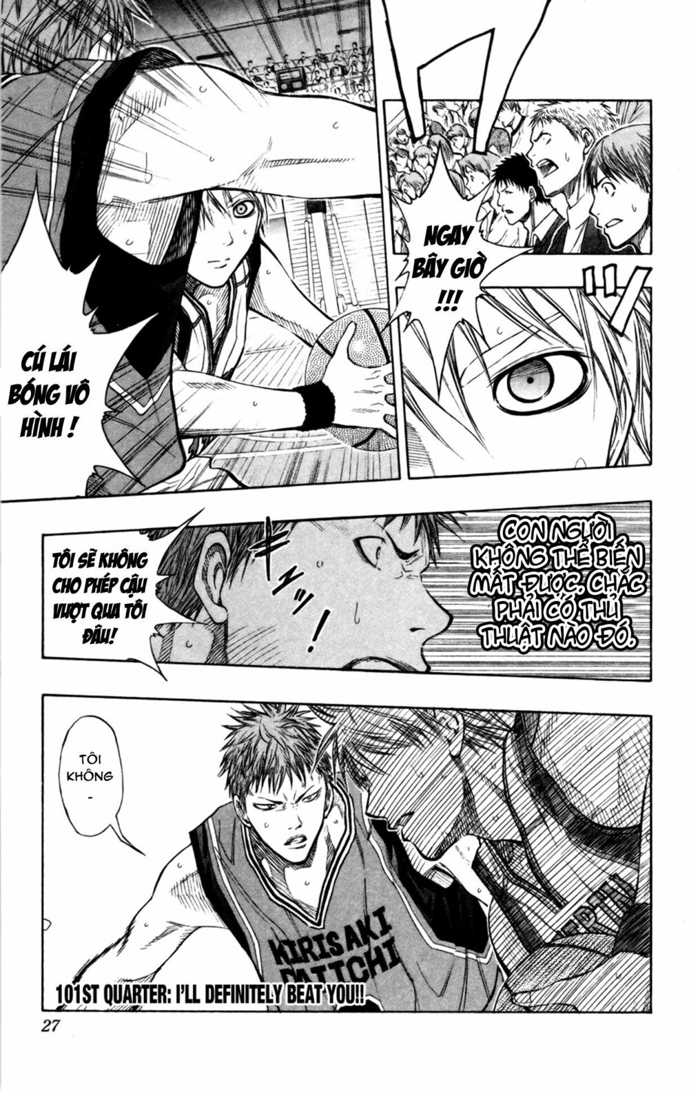 Vua bóng rổ Kuroko: Chapter 101
