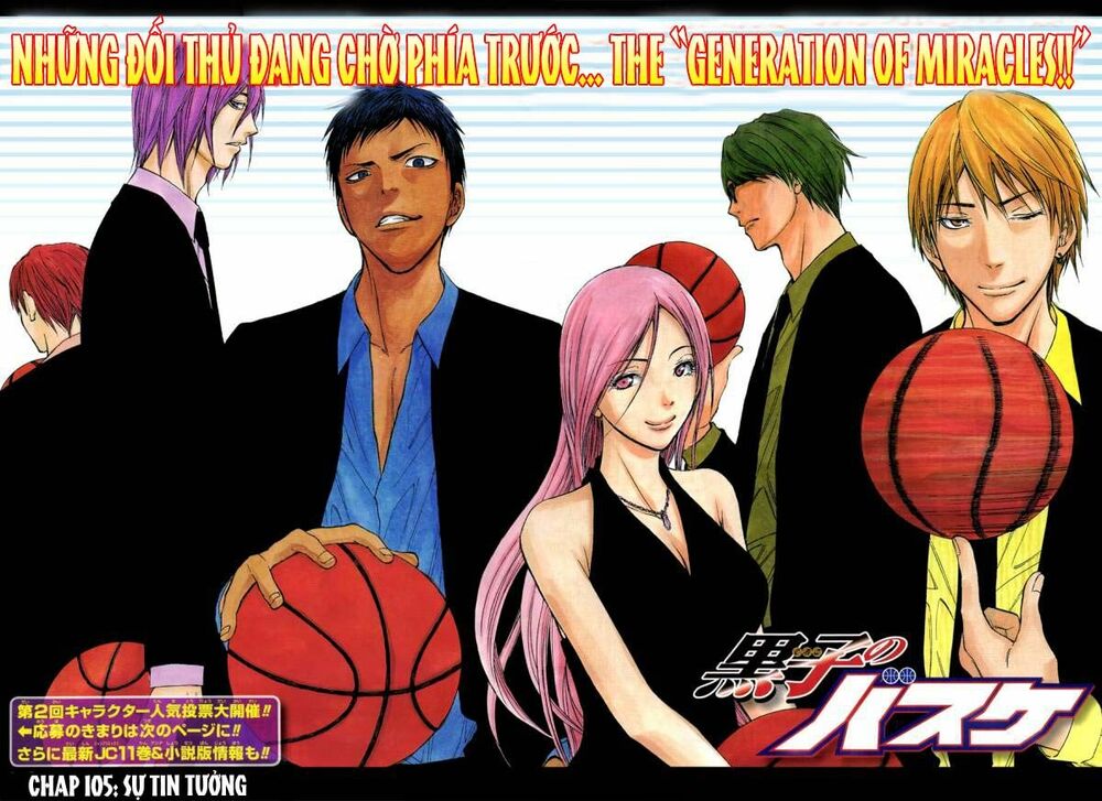 Vua bóng rổ Kuroko: Chapter 105