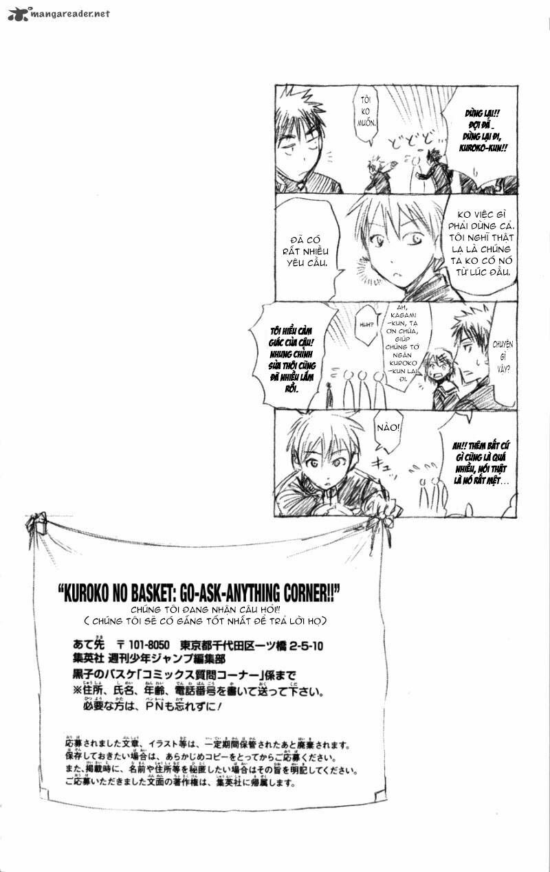 Vua bóng rổ Kuroko: Chapter 105
