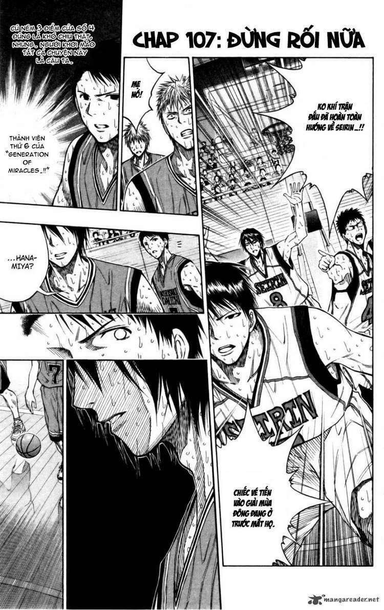 Vua bóng rổ Kuroko: Chapter 107
