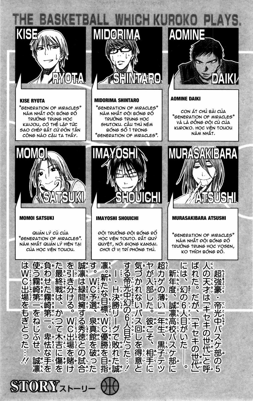 Vua bóng rổ Kuroko: Chapter 109