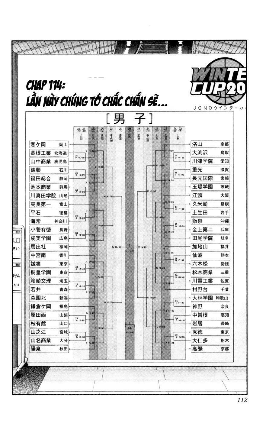 Vua bóng rổ Kuroko: Chapter 114
