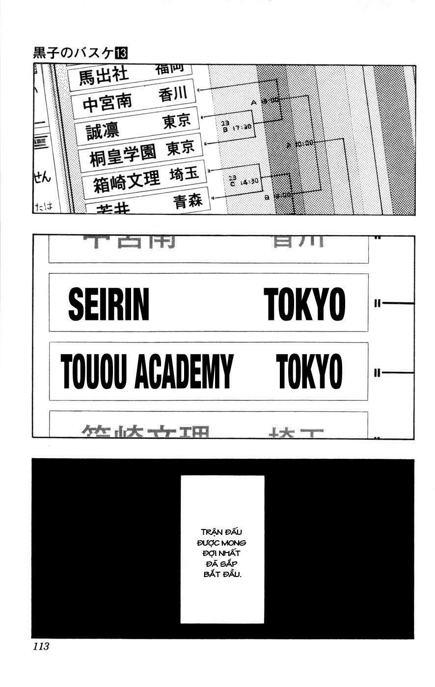 Vua bóng rổ Kuroko: Chapter 114