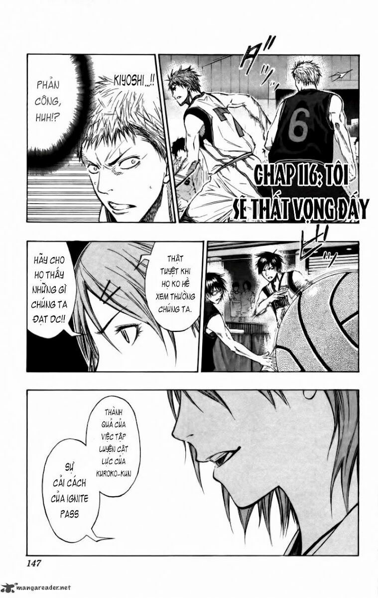 Vua bóng rổ Kuroko: Chapter 116